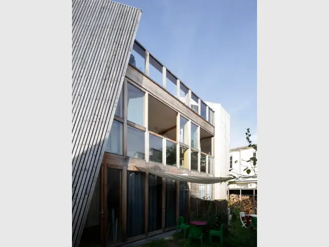 Ouverture sur la façade Sud - Maison Cosse - ARBA Architecture