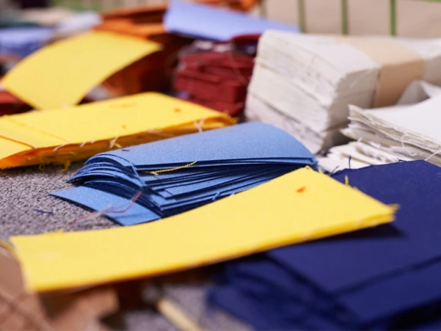 Réalisation du gabarit  - Des parasols made in France fabriqués à la main