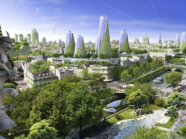 Et si Paris devenait une cité végétale en 2050 - Paris Smart City 2050