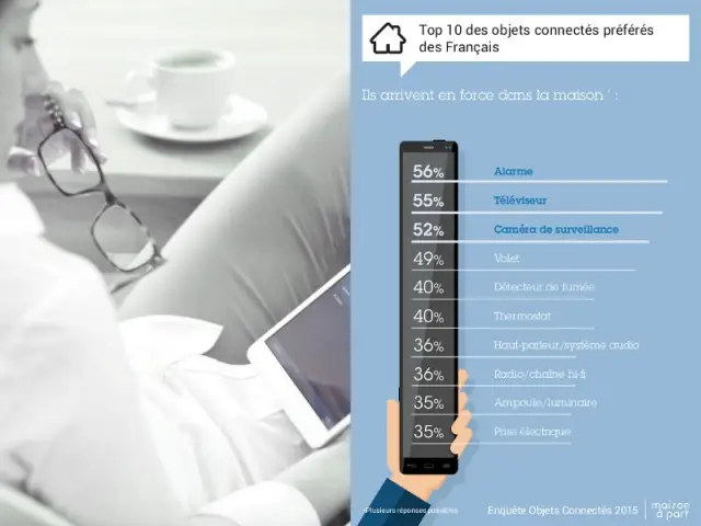 La sécurité et les loisirs, dans le top 3 des objets connectés préférés des Français - Enquête exclusive Objets connectés 2015