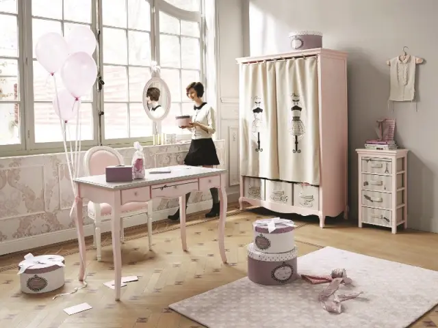 Chambre rétro-chic - Tendances chambre d'enfants 