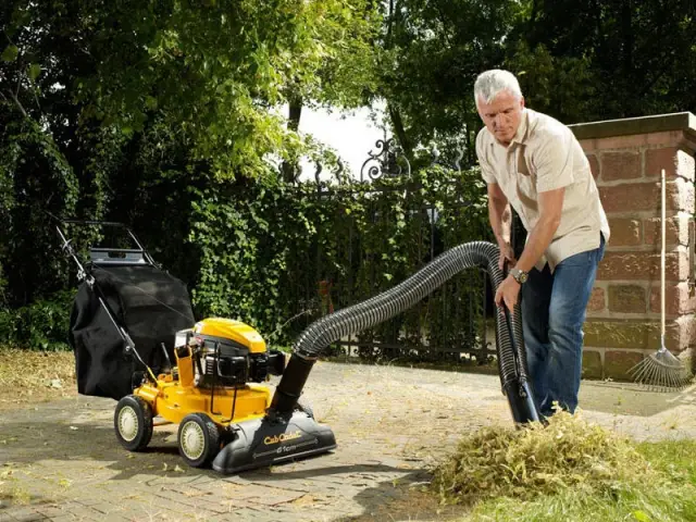 Aspirateur-broyeur