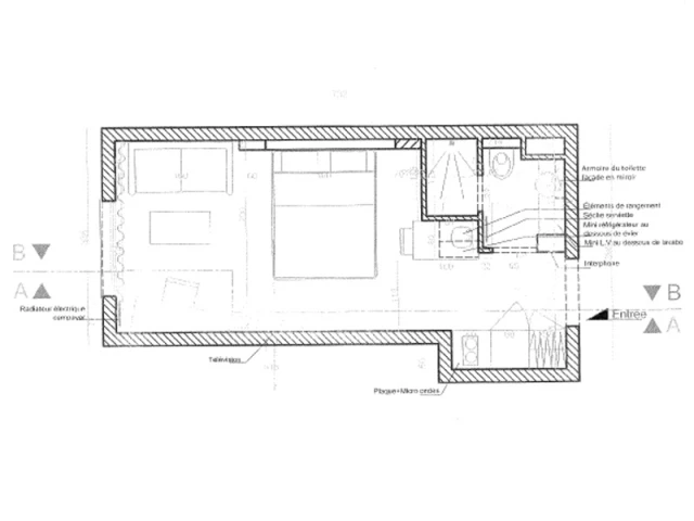 Un plan revu et corrigé - Un 22 m2 plein d'astuces gain de place