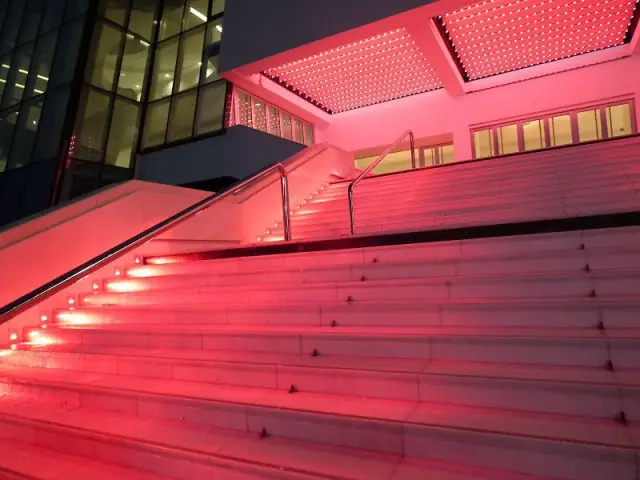 Un tapis (de lumière) rouge - Palais des Festivals de Cannes