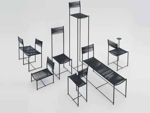 ALIAS Spaghetti Chairs, design Alfredo Haberli