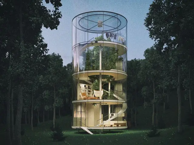 Tree House : détail insolite au dernier niveau - Tree House