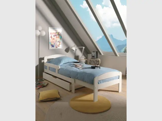 Un lit extensible pour les petites chambres