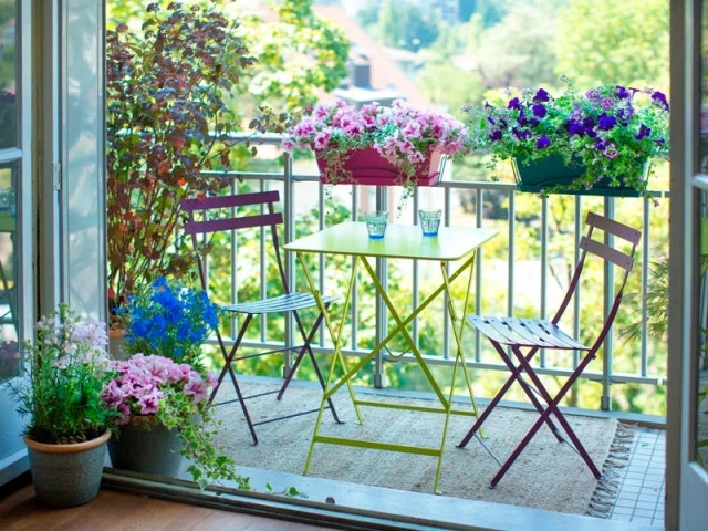 Solutions pour un mini balcon