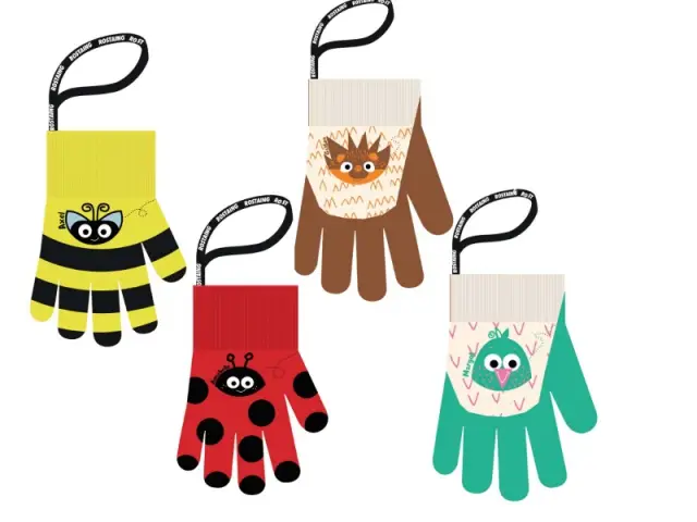 Des gants ludiques pour jardiner sans se blesser  - Le jardinage pour les petits