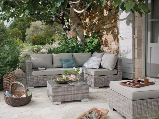 La résine tressée aux airs de fibres naturelles pour son jardin - Les tendances Outdoor 2016