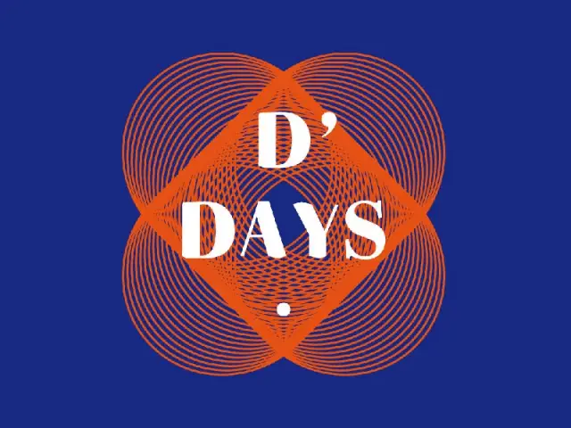 Edition 2016 du Festival du design D'Days