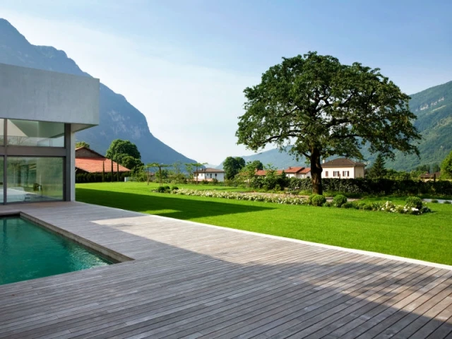 Une terrasse en bois