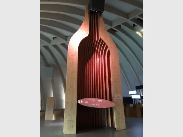 Scénographie de la Cité du vin à Bordeaux - Cité du vin Bordeaux