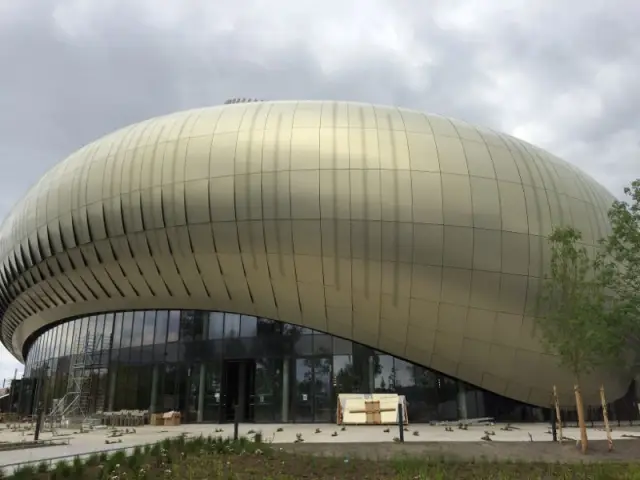 Les courbures de la Cité du vin à Bordeaux - Cité du vin Bordeaux