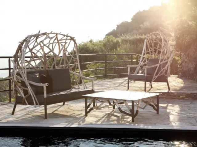 Une bergère deux places pour une ambiance nature - Dix fauteuils pour profiter de son jardin à deux