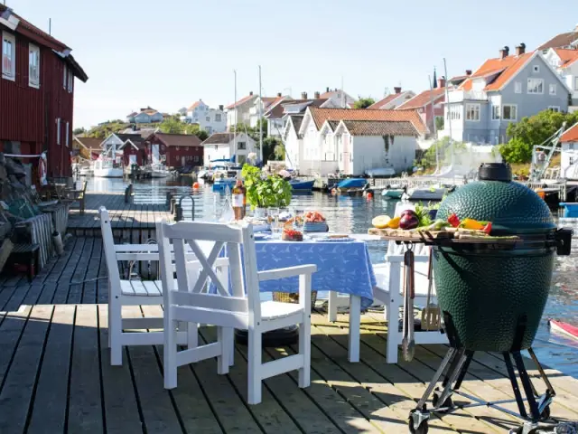 Un barbecue mobile pour une ambiance moderne - Dix cuisines d'extérieur pour la famille