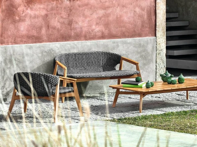 Un mobilier de jardin en résine tressée pour une terrasse pleine de naturelle - La résine tressée pour le mobilier de jardin