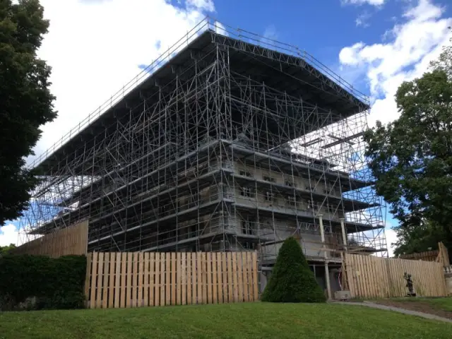 Restauration des façades du château de Voltaire - Château de Voltaire