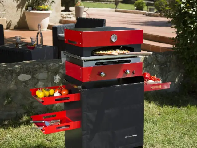 Une plancha deux-en-un pour cuisiner des pizzas en famille - Dix barbecues et planchas pour cuisiner au jardin