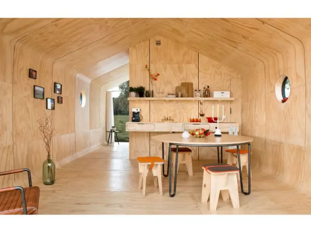 Wikkelhouse : une maison en carton transportable et facile à installer - Wikkelhouse