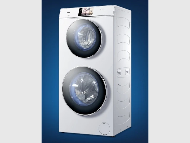 Le lave-linge séchant 2 tambours Haier Duo Dry