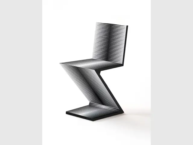 Chaise Zig Zag de Cassina revisitée