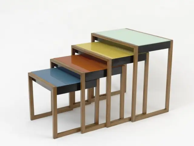 Une table de Joseph Albers