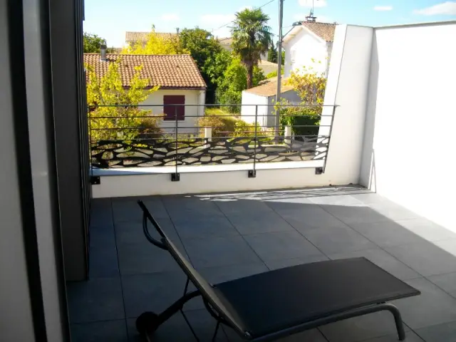 Une terrasse pour la suite parentale