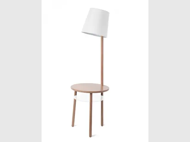 Une table-lampe tout en charme 