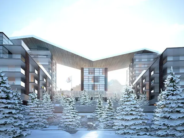 La station de La Plagne en 2020 sera réinventée par Jean-Michel Wilmotte et Pierre & Vacances-Center Parcs