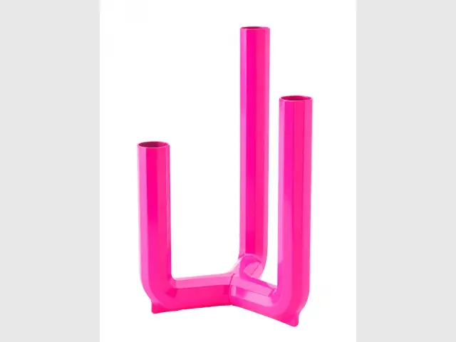 Un bougeoir fluo : 12,99 &euro;