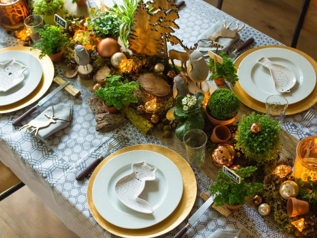 10 tables de fêtes sublimées par des assiettes originales