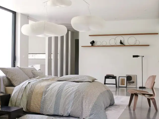 Un chambre chic et pleine de douceur