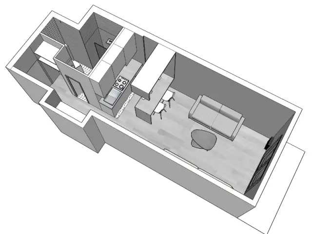 Plan après rénovation