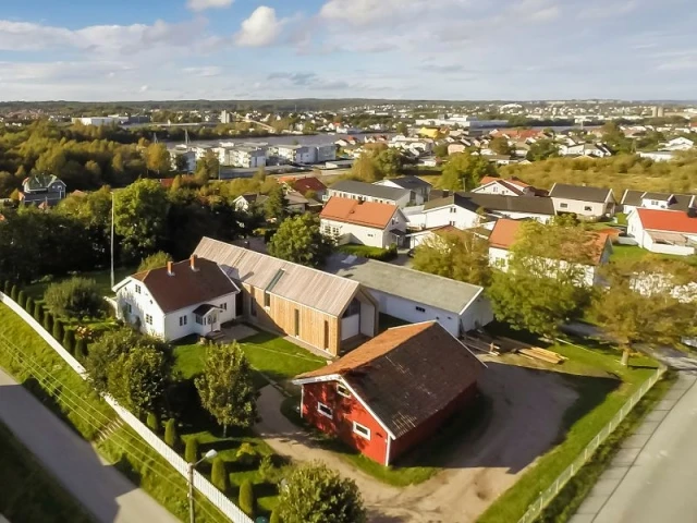 Un bois issu d'une technologie brevetée - Ferme en Norvège