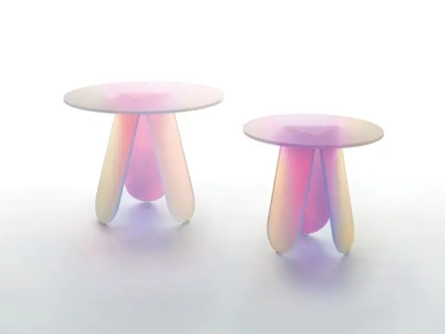 Patricia Urquiola, table basse Shimmer, 2015