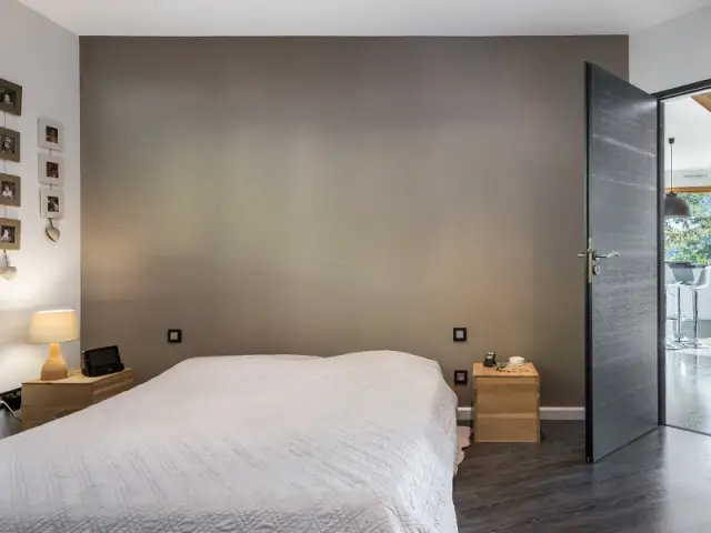 Une chambre épurée et raffinée 