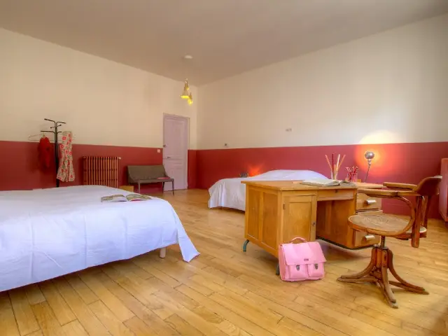 La chambre "CE1 piscine" de la Maison d'Ambronay