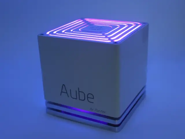 Aube : un purificateur d'air design