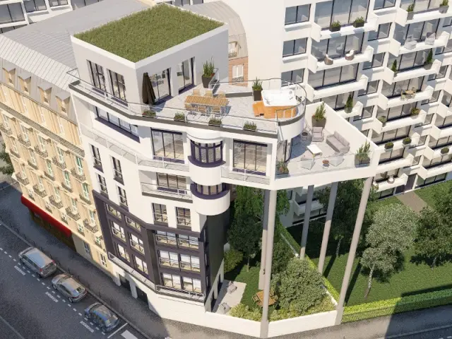 Une maison perchée en plein coeur de Paris