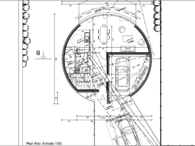 Plan rez-de-chaussée