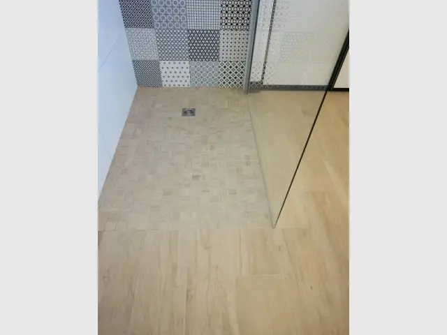 Le parquet est en fait du carrelage