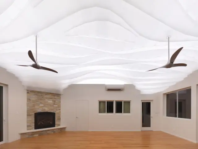 Un plafond lumineux pour un maximum de détente