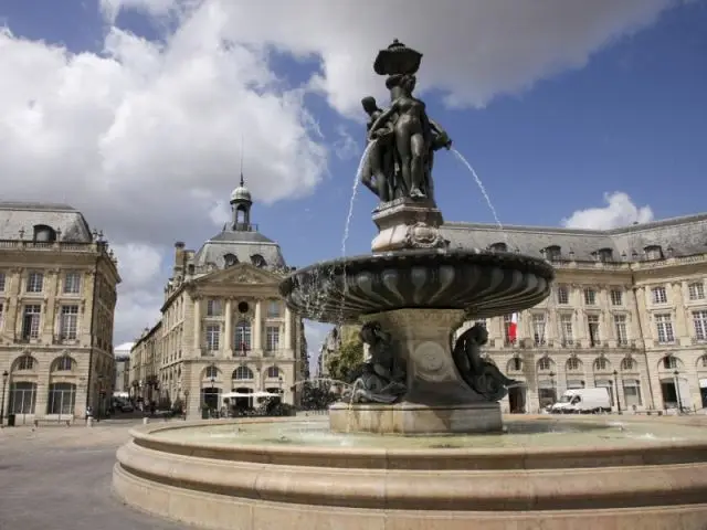 Une vue de Bordeaux.