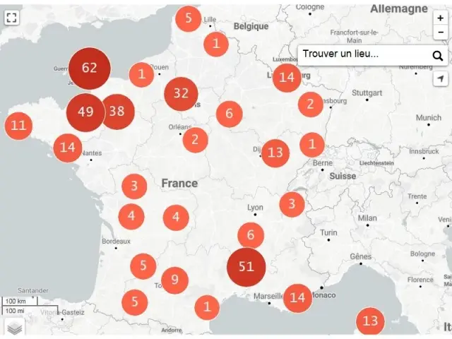 Cartes de projets d'urbanisme-construction