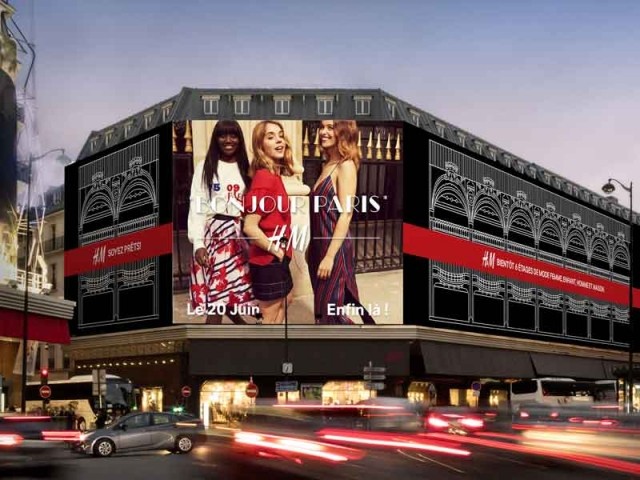 H&M opens flagship store on rue La Fayette - H&M Group