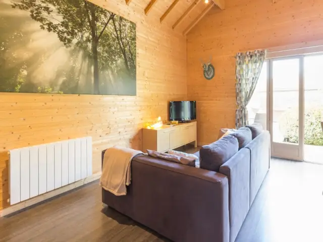 Le salon de la chambre d'hôtes Sous le Cerisier