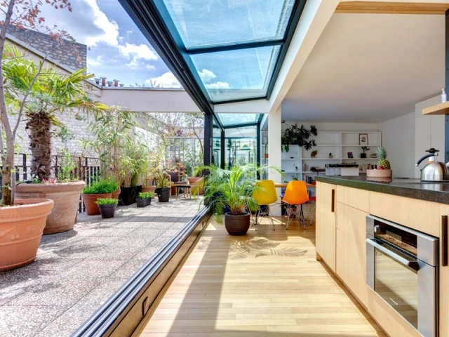 Une terrasse comme un petit coin de verdure