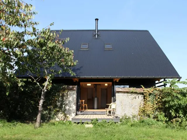 Une maison en parfaite harmonie avec son environnement