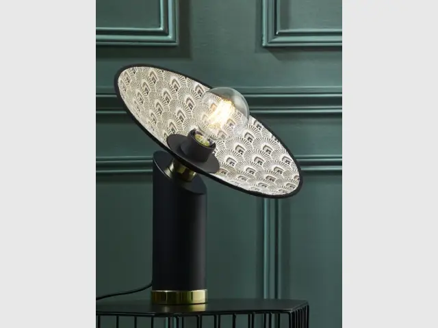 Lampe Gatsby coloris rose paon, Market Set, 165 &euro;